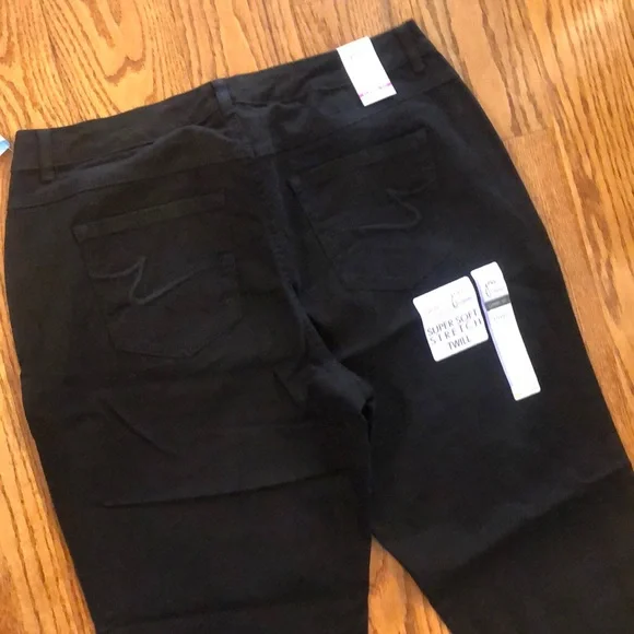 Just my size Jms classic fit black jeans size 18WS - Picture 6 of 7